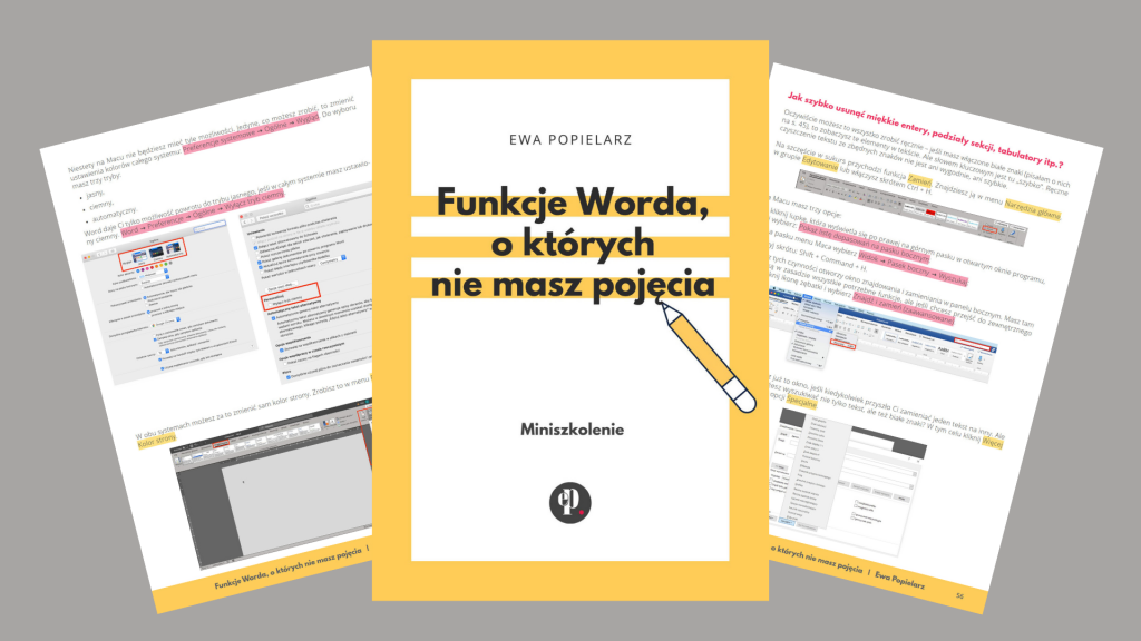 Funkcje Worda e-book
